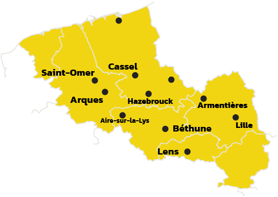 Devanture de Auto Mobil' d'en Flandres