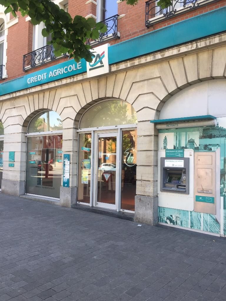 Devanture de Credit Agricole