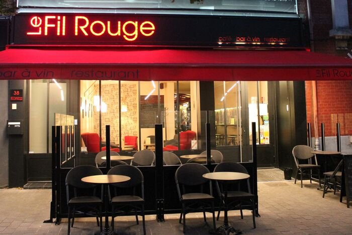 Devanture de Le Fil Rouge