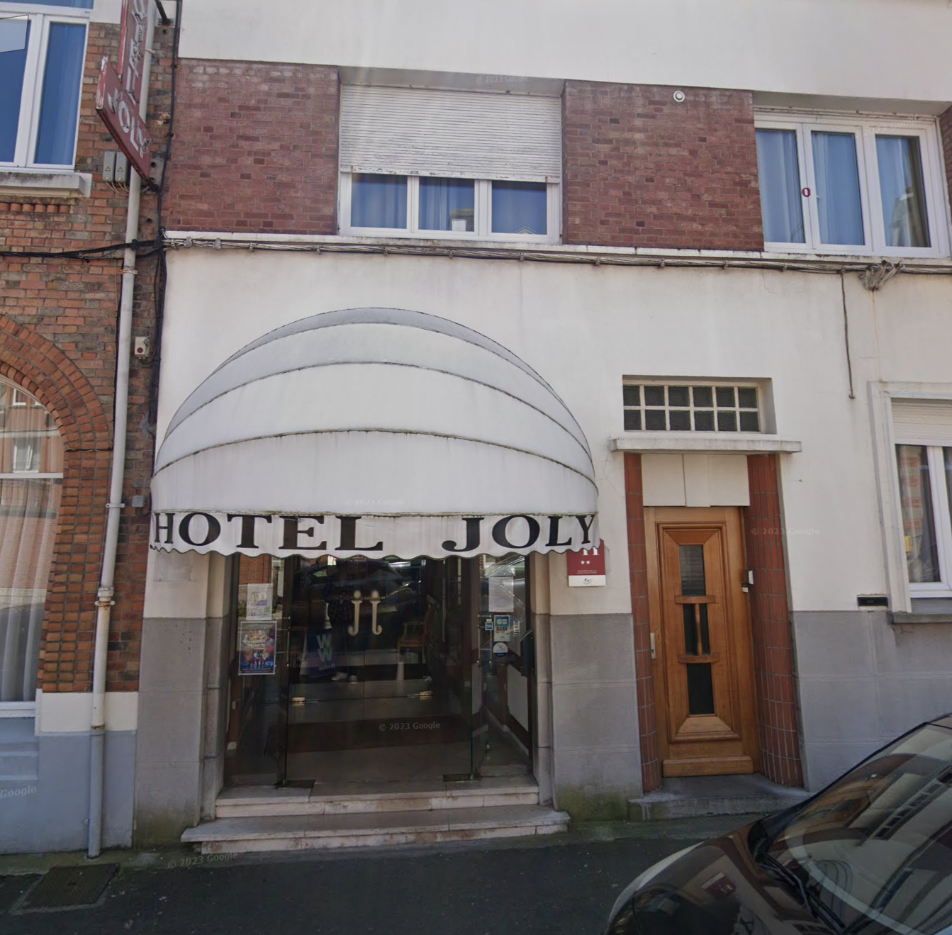 Devanture de Hotel Joly