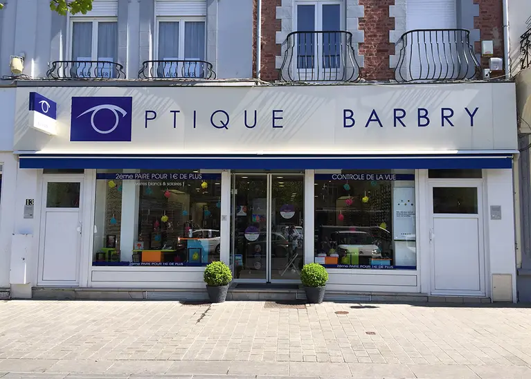 Devanture de OPTIQUE BARBRY