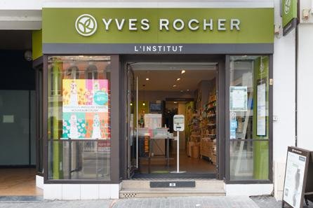 Devanture de Yves Rocher